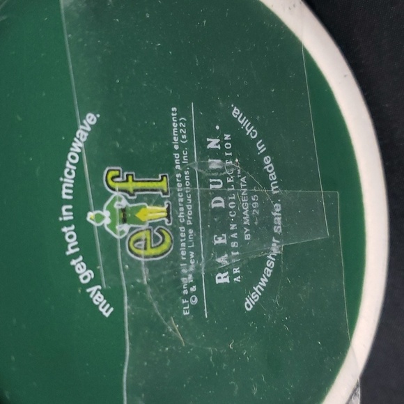 Rae Dunn NWT BUDDY THE ELF Lidded Mug - Picture 4 of 6